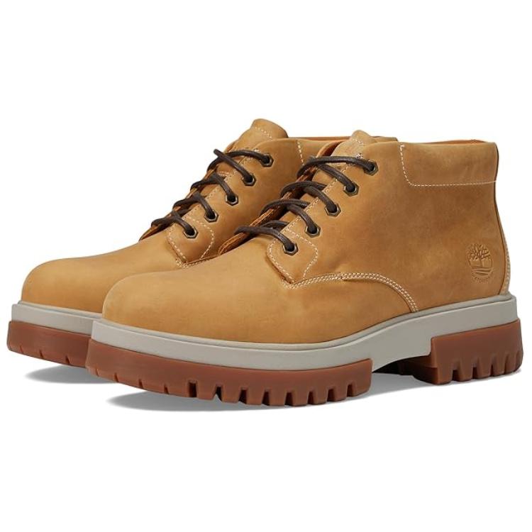 Timberland Slip Resistant Abrasion Resistant Mid top Hiking Shoes Men’s Brown