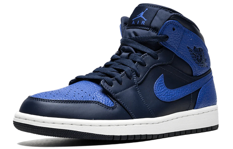 Jordan 1 Mid Obsidian Game Royal