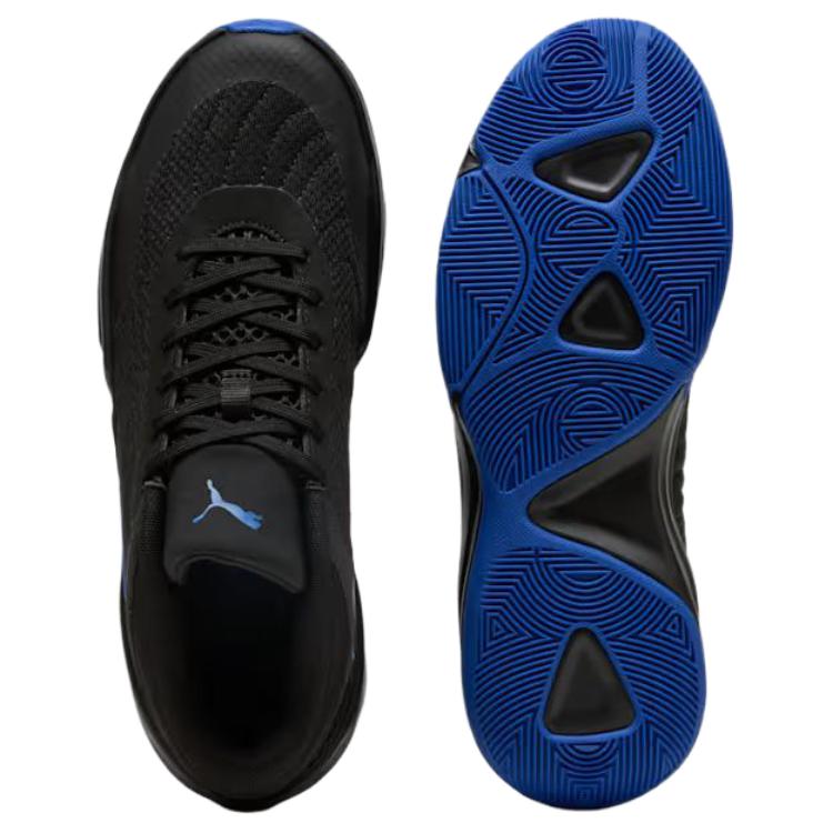 PUMA Court Pro 2 Mesh Breathable Lightweight Support Basketball Shoes Men’s Black Blue