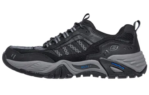 Skechers ARCH FIT RECON Outdoor Shoes Low top Hiking Shoes Men's Black