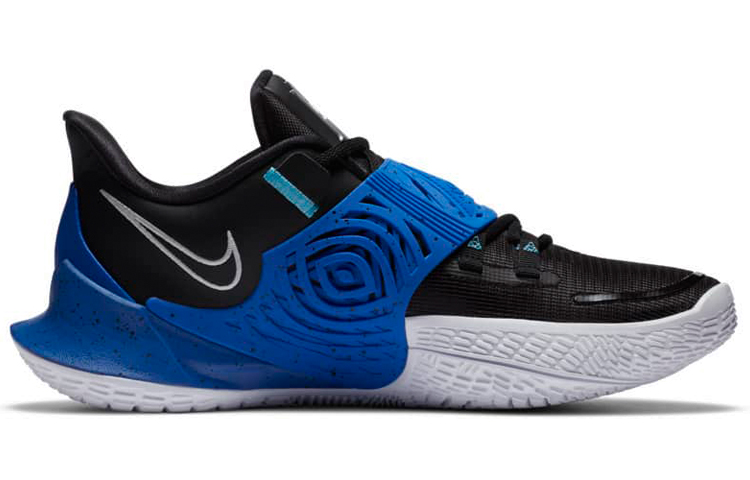 Кроссовки Nike Kyrie Low 3 (черно-синие) — фото 2
