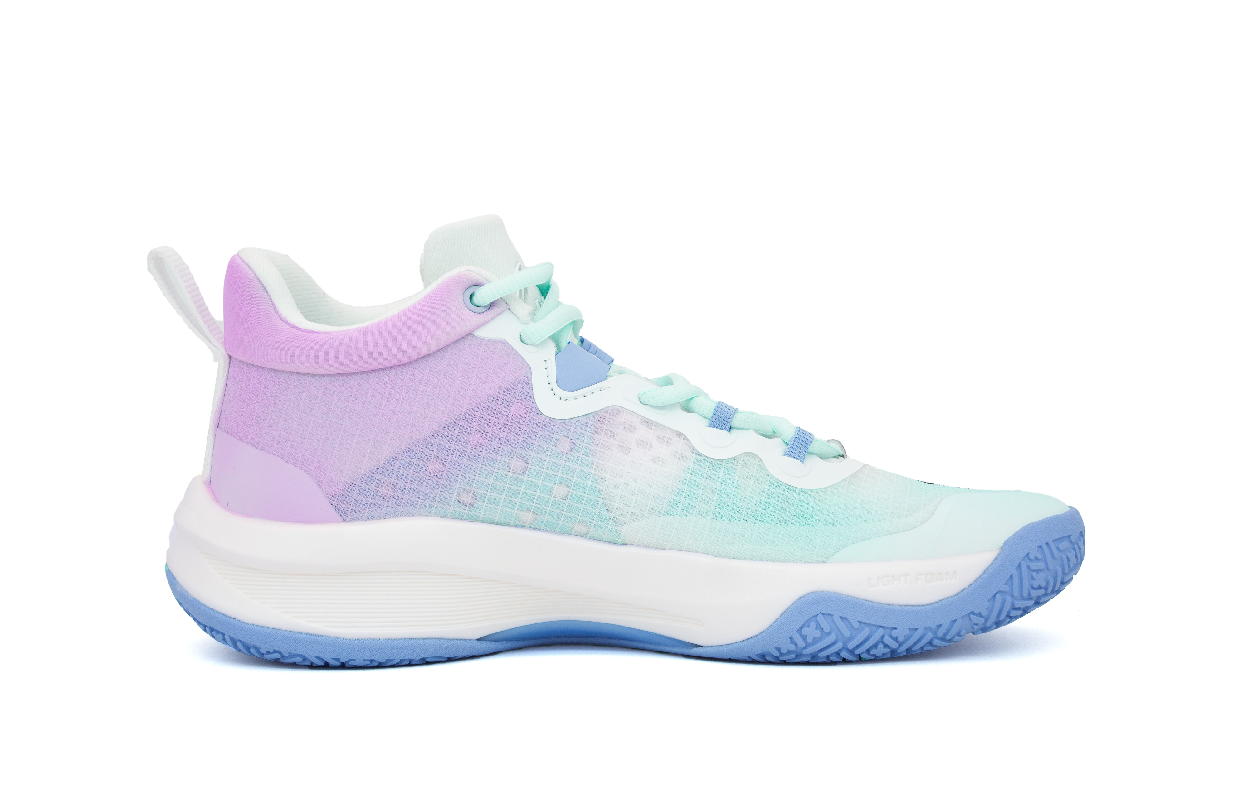 Li Ning Light Speed 1.5 Cushioning, Wear Resistant Low top Basketball Shoes Men’s Sky Blue