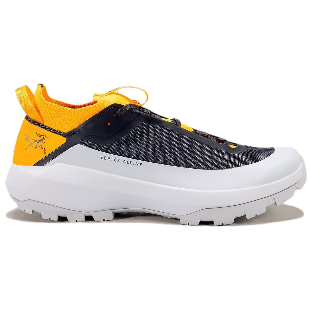 Arc’teryx Vertex Alpine Slip Resistant, Abrasion Resistant, Lightweight Low top Hiking Shoes Women’s Gray Yellow