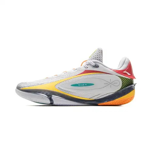 LiNing Wade 808 5 ULTRA sports comfortable shock-absorbing wear-resistant low-top basketball shoes men's white