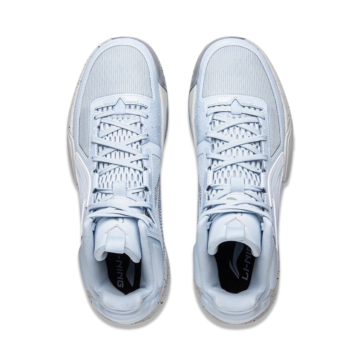 Li Ning Light Speed 2MID Cushioning Slip Resistant Abrasion Resistant Mid top Basketball Shoes Men’s Blue