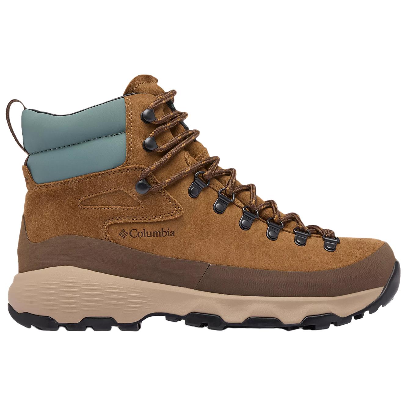 Columbia Non Slip And Waterproof Mid top Mountaineering Hiking Shoes Men’s Brown