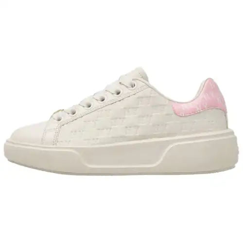 MLB Chunky Classic Slip Resistant Low top Skateboard Shoes Unisex Pink
