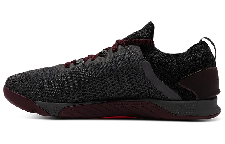 Under Armour TriBase Reign 3 'Pitch Grey Venom Red'