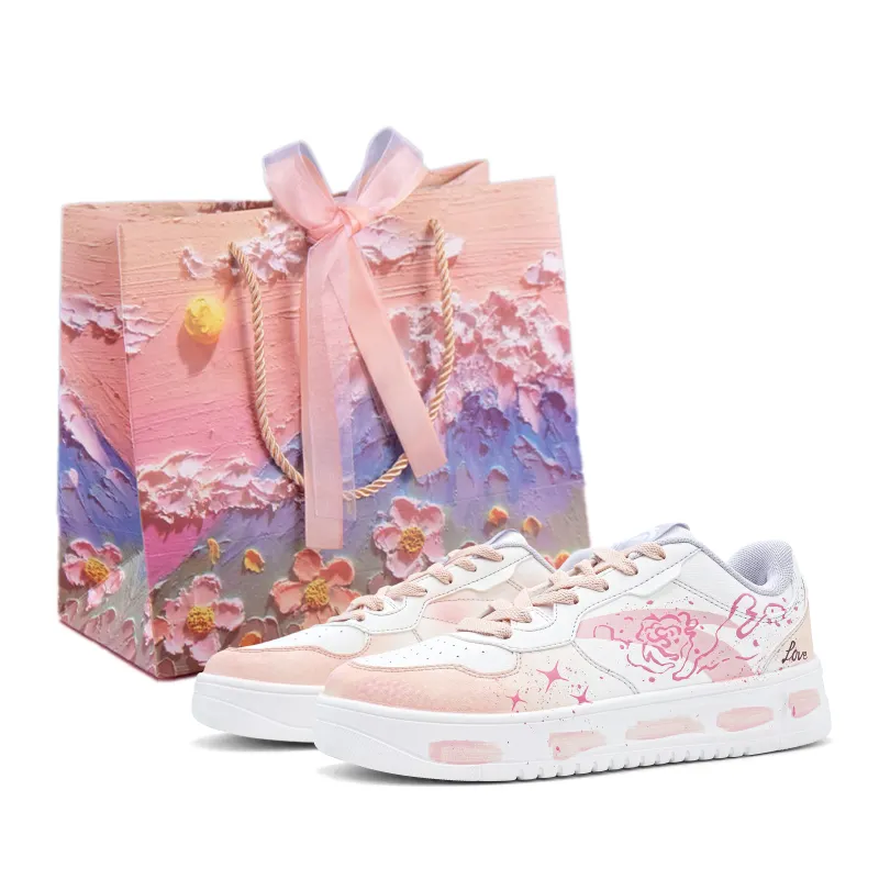 Anta Easy Rose Nebula, Shopping Bag Slip Resistant, Abrasion Resistant, Lightweight