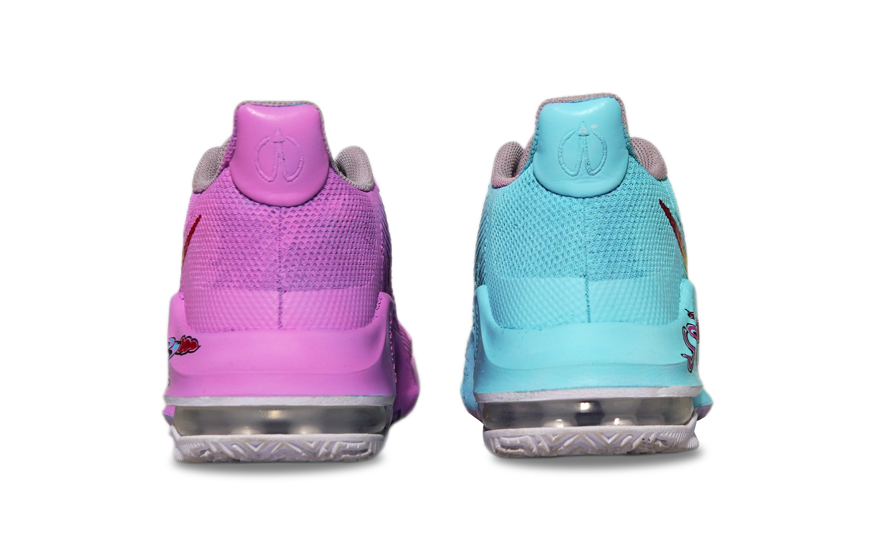 Nike Air Max Impact 3 Low top Basketball Shoes Men’s Blue Pink