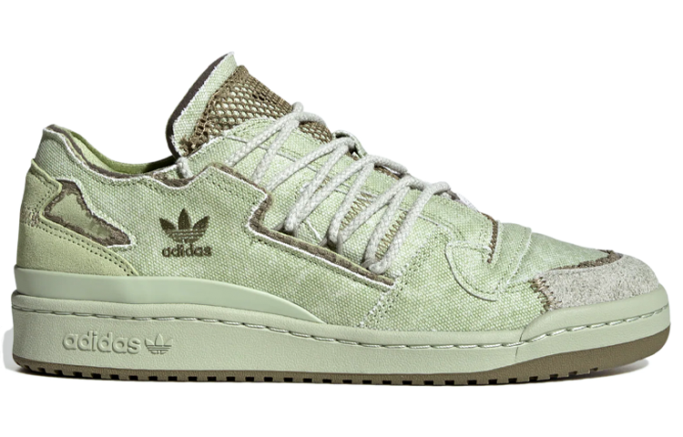 Кеды adidas originals FORUM 84 (зеленые) — фото 2