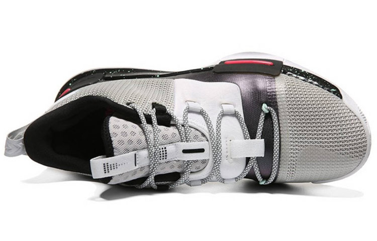 PEAK Flash Taichi Fabric Cushioning Slip Resistant Abrasion Resistant Mid top Taichi Performance Basketball Shoes Men’s