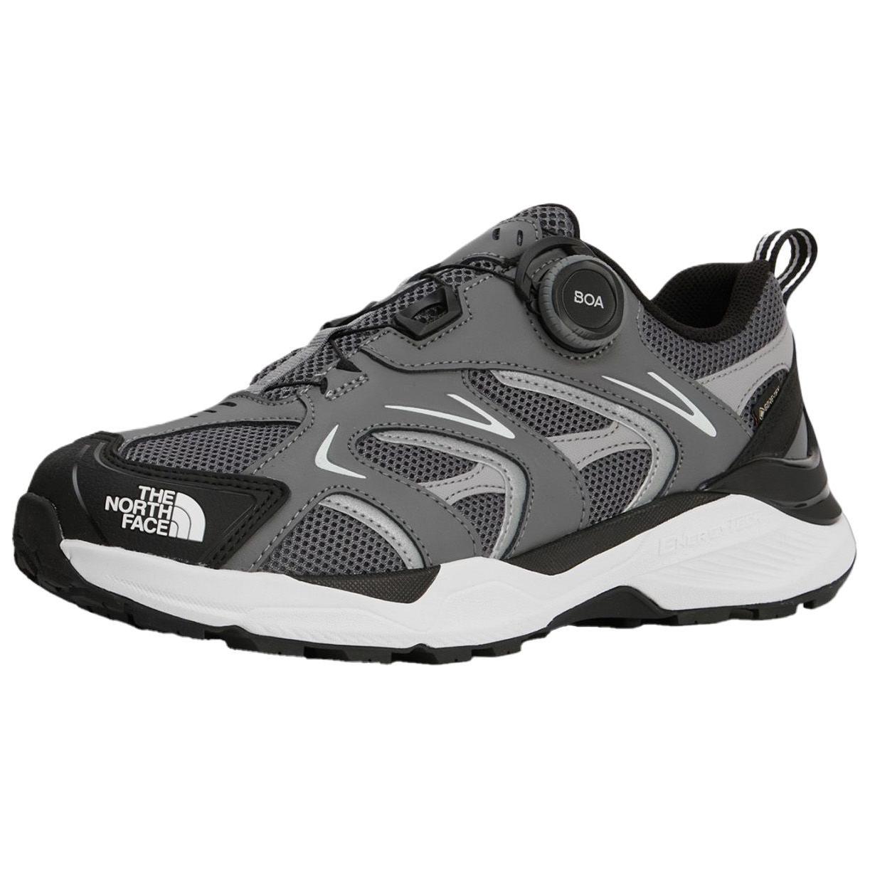 THE NORTH FACE ENERGY TECH Slip Resistant Abrasion Resistant Low top Mountaineering Shoes Unisex Gray Black