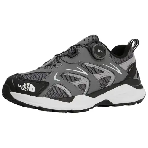 THE NORTH FACE ENERGY TECH Slip Resistant Abrasion Resistant Low top Mountaineering Shoes Unisex Gray Black