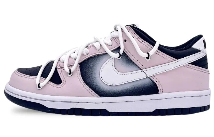 Nike Dunk Low top Skateboard Shoes GS Black Pink