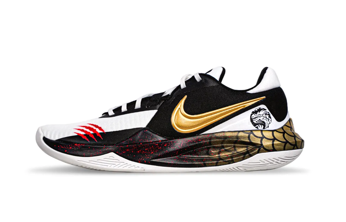 Nike Precision 6 Slip Resistant Abrasion Resistant Slip Resistant Abrasion Resistant Low top Basketball Shoes Men's