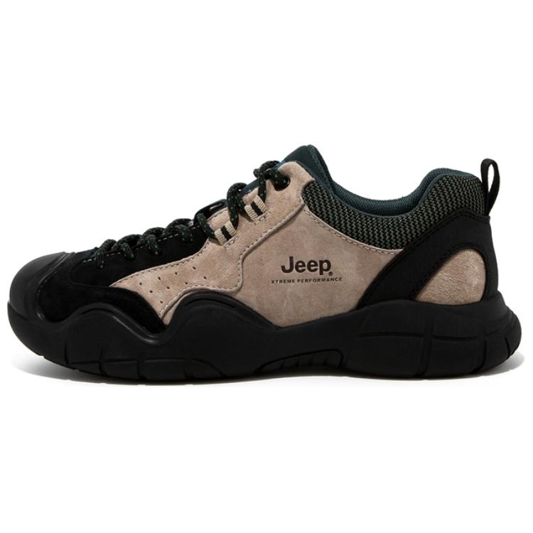 Jeep Breathable Moisture Wicking Low top Hiking Shoes Men’s Sand