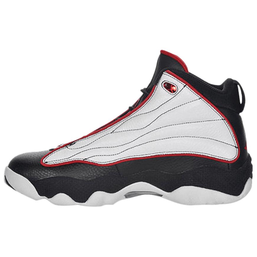 Мужские кроссовки Jordan Pro Strong (бело-черные)