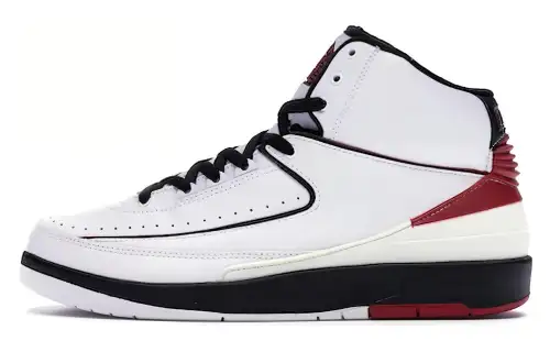 Jordan 2 Retro White Varsity Red 2004