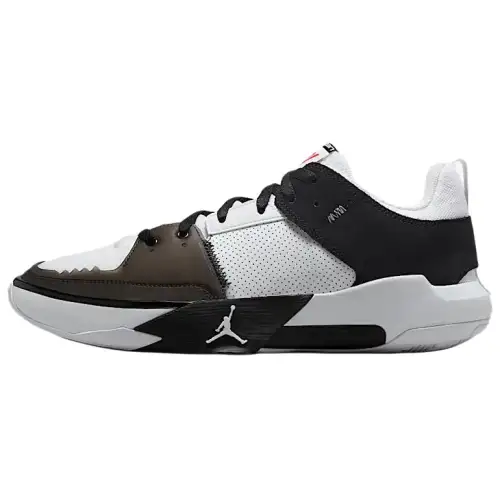 Jordan One Take 5 Wear resistant And Lightweight Low top Basketball Shoes Men's White Black
