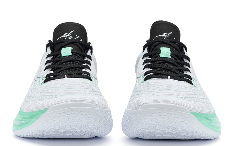 XTEP YUNYUN 8Pro Low top Basketball Shoes Men’s White Green