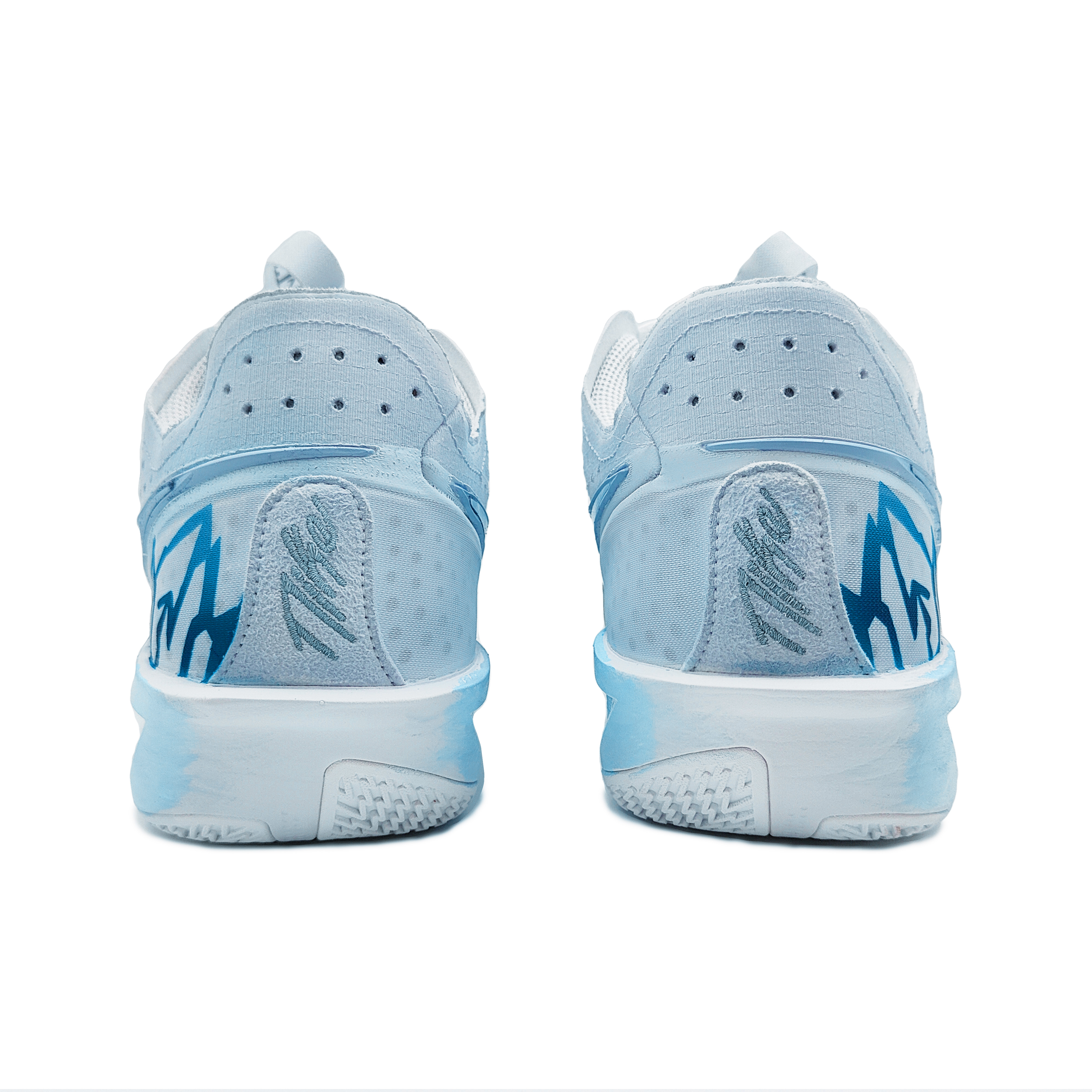 Nike Air Zoom G.T. Cut3 At The Summit Of EP Iceberg Abrasion Resistant Low top Basketball Shoes Unisex Blue White