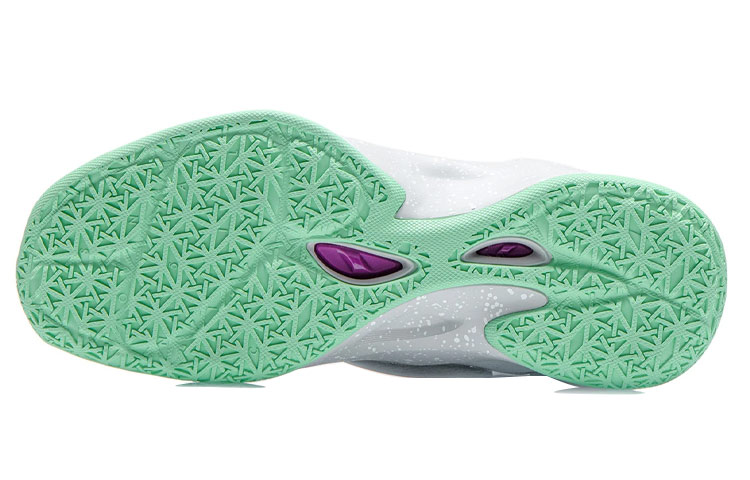 Li Ning Cicada Wing Basketball Shoes Men’s Mid Top White/Green