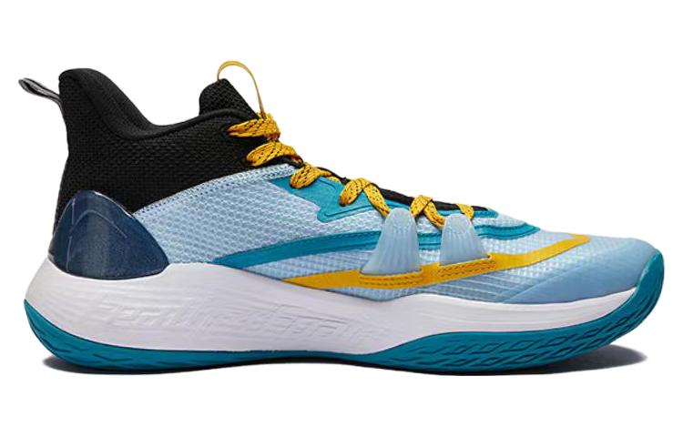 XTEP Cushioning Slip Resistant Low top Basketball Shoes Men’s Blue