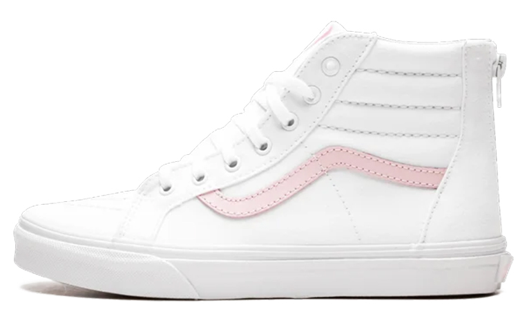 Sk8 Vans-Hi Zip Kids 'White Chalk Pink'