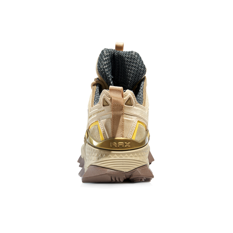 RAX Cushioning Slip Resistant Abrasion Resistant Waterproof Mountaineering Shoes Men’s Light Khaki
