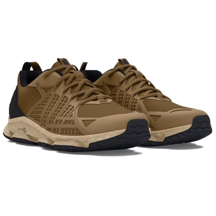 Under Armour Micro G Strikefast Slip Resistant Abrasion Resistant Low top Training Shoes Men’s Khaki