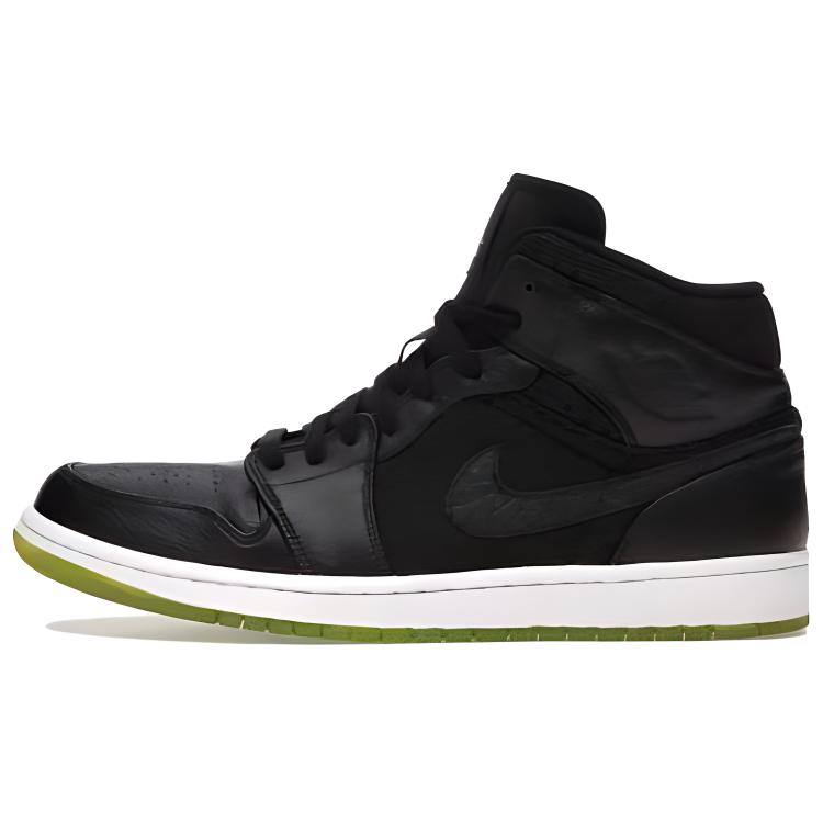 Jordan 1 Phat Black Action Green