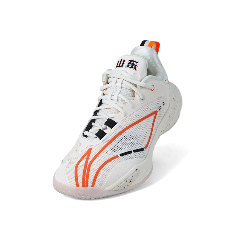 Li Ning Speed 11 Rebound Low top Basketball Shoes Men’s Ecru PE Version