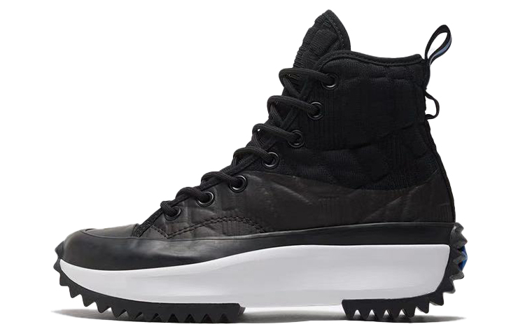 Кеды Converse Run Star Hike Hi (черно-белый)