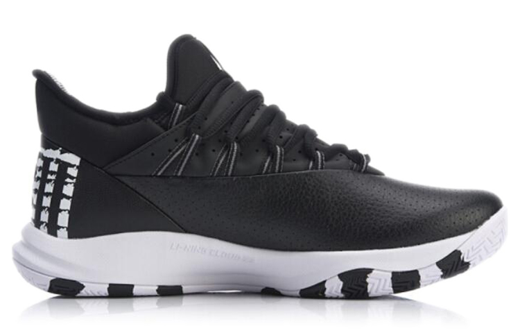 Li Ning Speed 5 Cushioning Rebound Low top Competition Basketball Shoes Men’s Black