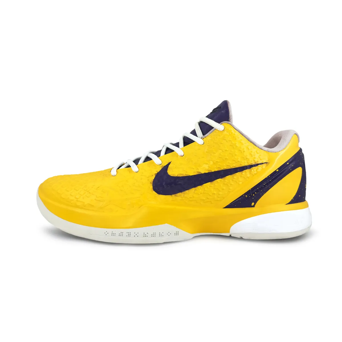 Nike Zoom Kobe 6 'All Star 2.0' All Star 2.0 Cushioning, Wear Resistant Low top Basketball Shoes Men's Yellow