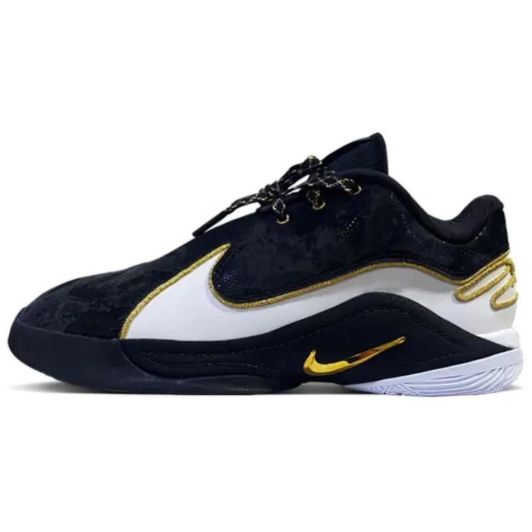 Nike LeBron 22 Slip Resistant Abrasion Resistant Low top Basketball Shoes Men's Black White