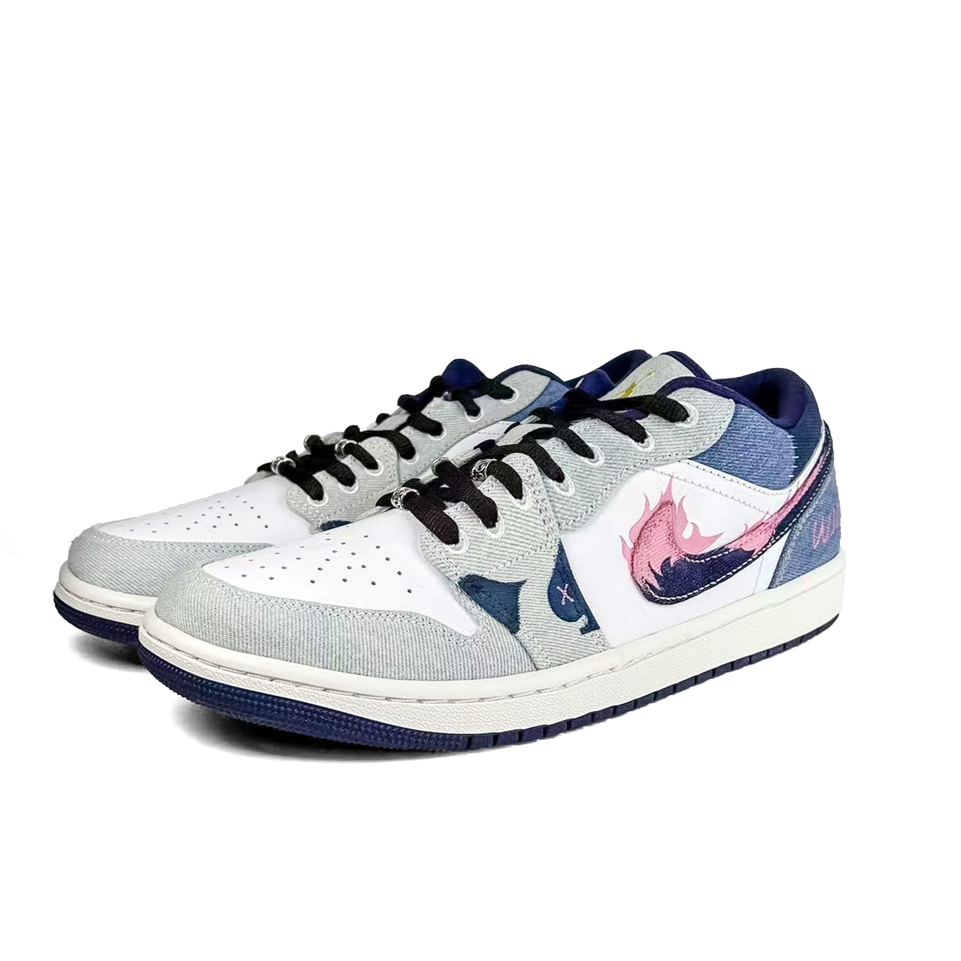Jordan Air Jordan 1 Abrasion Resistant Coverage Abrasion Resistant Coverage Low top Vintage Basketball Shoes Men’s