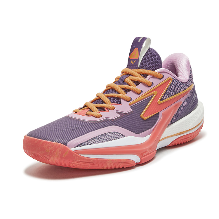 361° BIG3 6.0 Cushioning Slip Resistant Coverage Low top Basketball Shoes Men’s Dream Purple
