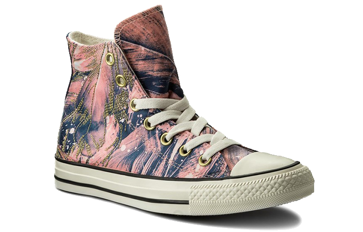 Женские кеды Converse Chuck Taylor All Star (бело-красно-синий) — Белый / красный / синий — фото 2