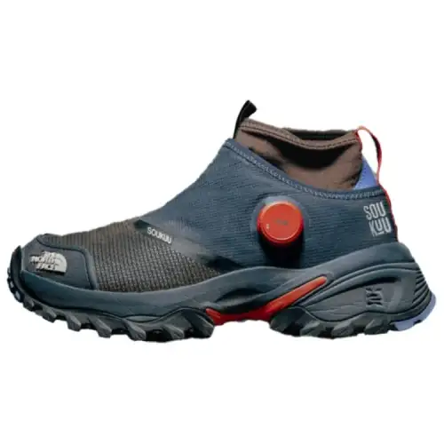 THE NORTH FACE x UNDERCOVER X Hedgehog Mid top Hiking Shoes Unisex Blue Brown