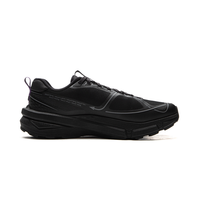 Li Ning Outdoor CF Tracing, Xinglan Low top Hiking Shoes Unisex Night Black