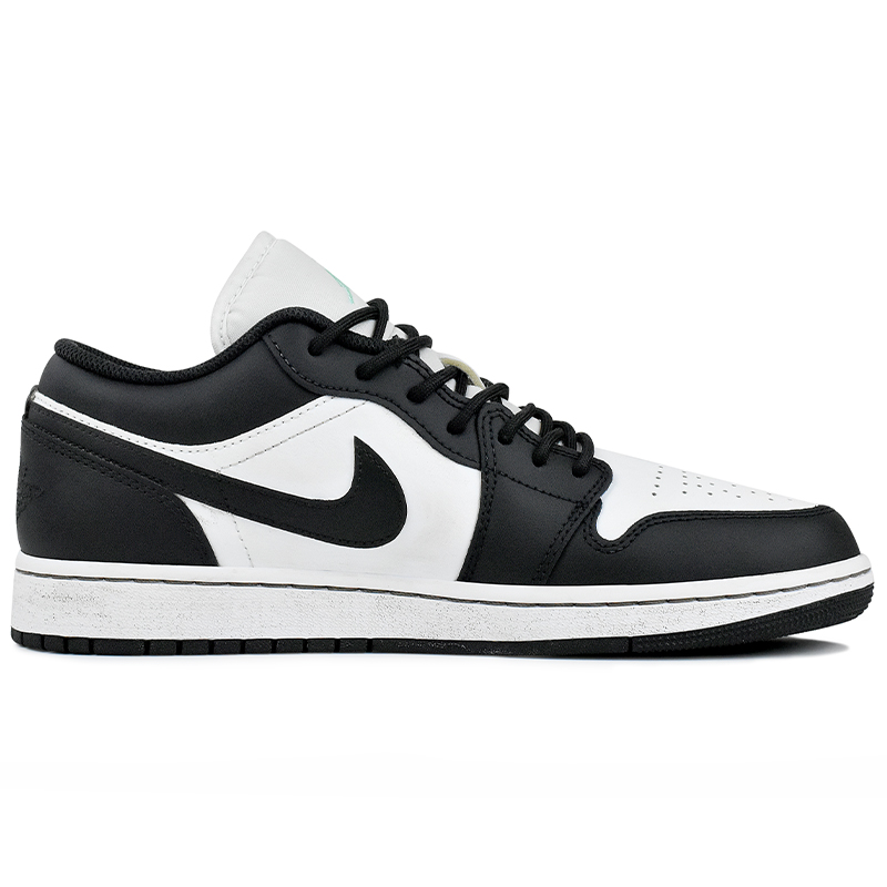 Jordan Air Jordan 1 Abrasion Resistant Low top Vintage Basketball Shoes Men’s Black White