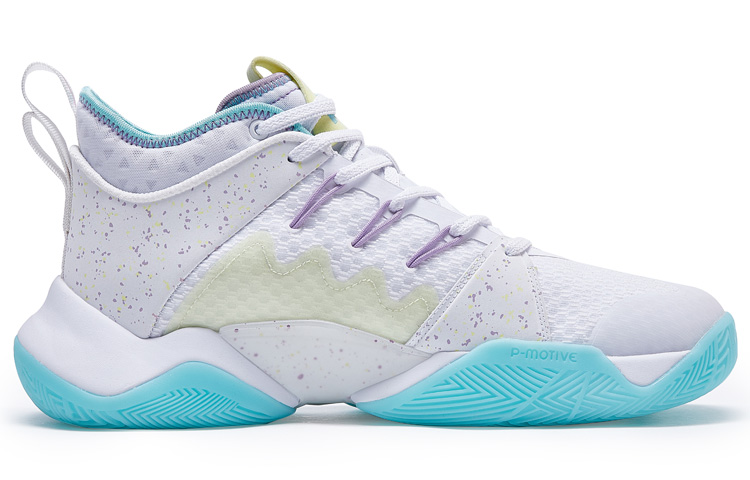 PEAK Taichi Lightning Cushioning Abrasion Resistant Cushioning, Wear Resistant Mid top Performance Basketball Shoes