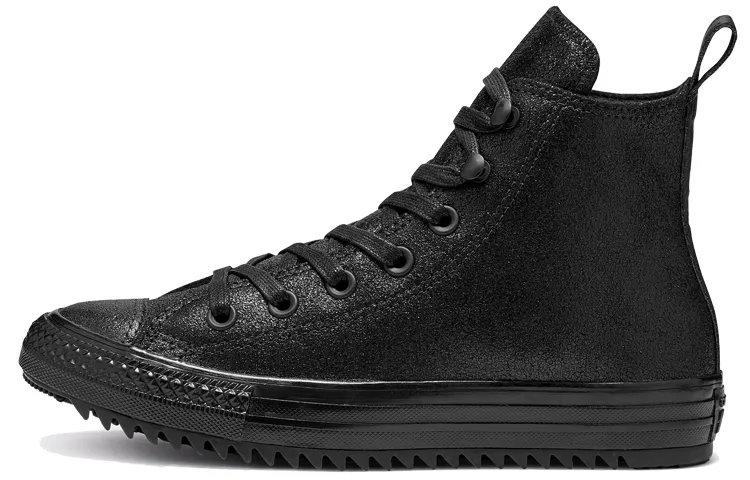 Converse Space Mountain Hiker Chuck Taylor All Star High Top Suede Black Samurai Women's