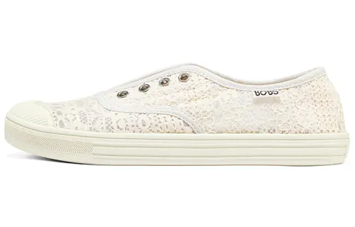 Skechers BOBS B COOL Abrasion Resistant Low top Canvas Shoes Women's Ivory