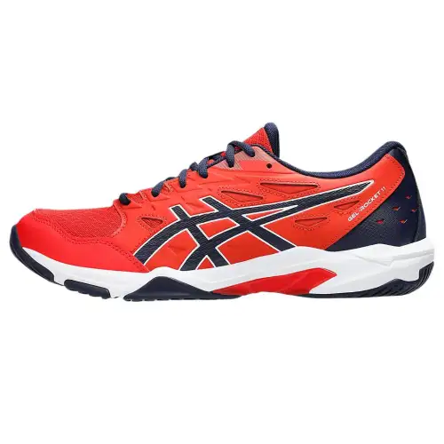 ASICS Gel Rocket 11 Fiery Red Peacoat