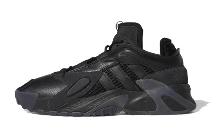 Adidas Originals Streetball Cushioning Slip Resistant Cushioning Slip Resistant Low top Basketball Shoes Unisex Black