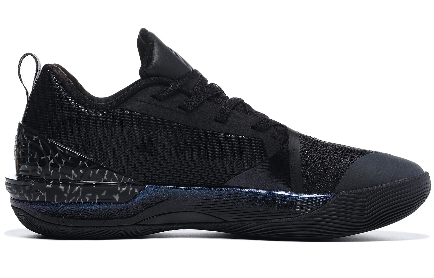 PEAK Taichi Triangle 3.0 Basketball Shoes Men’s Low Top All Black