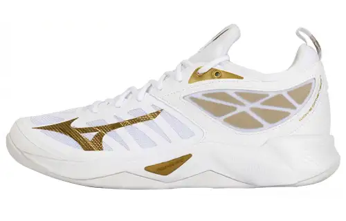 Mizuno Wave Dimension Mid 'White Gold'